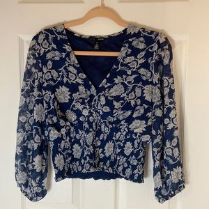 Beautiful chiffon top from Bloomingdale’s